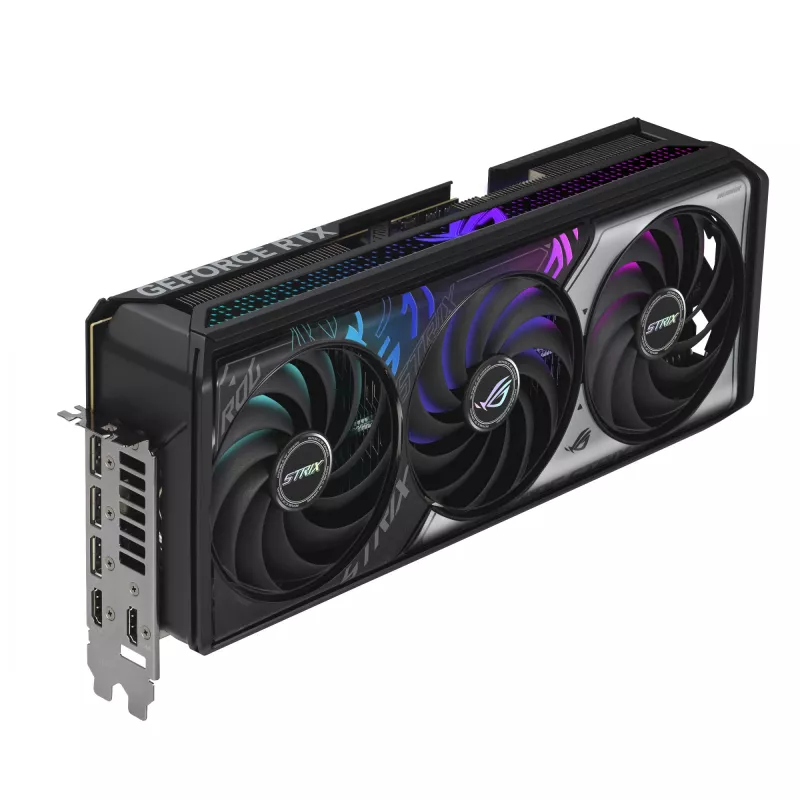 Karta graficzna ASUS GeForce RTX 5070 Ti — 16 GB GDDR7, PCIe 5.0, 256-bit, 3-slot, 332 mm, 3 wentylatory