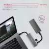 Axagon HMC-5G21 hub USB 10Gbps, 2x USB-A, 2x USB-C, HDMI 4k/30Hz, PD 60W, kabel USB-C