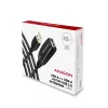 Axagon ADR-207 przewód wzmacniający USB 7,5 m USB 2.0 Czarny