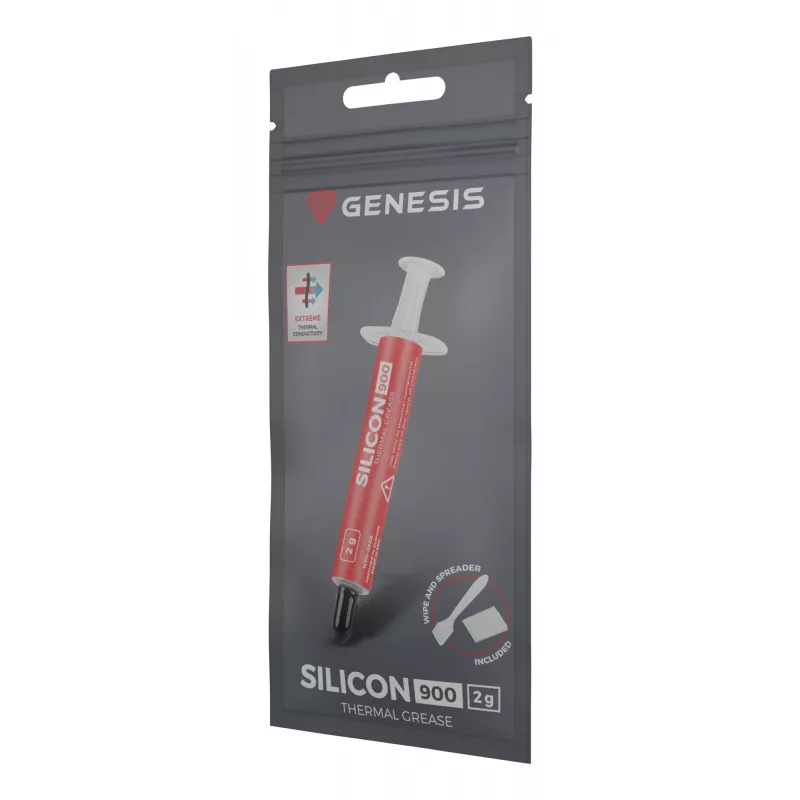 GENESIS Silicon 900 pasta termoprzewodząca Pasta termiczna 12,8 W/m·K 2 g