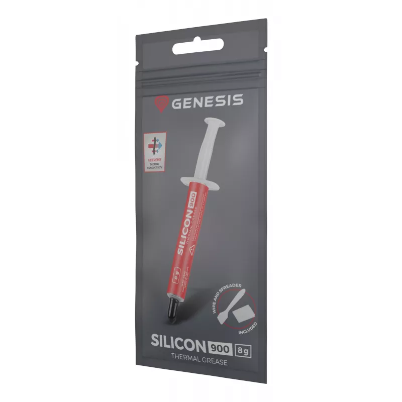 Pasta termoprzewodząca GENESIS Silicon 900 12,8 W/m·K 8 g