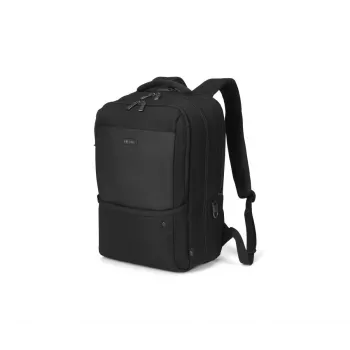 DICOTA Five - 14-16in Notebook Backpack - Czarny / 900d Recycled Pet Polyester