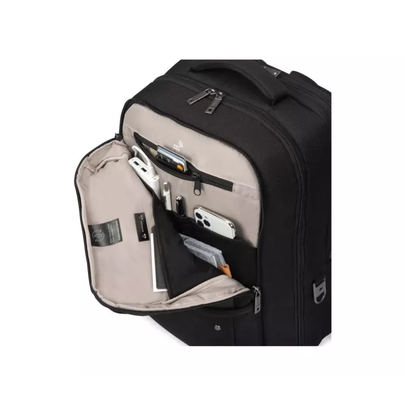 DICOTA Five - 14-16in Notebook Backpack - Czarny / 900d Recycled Pet Polyester