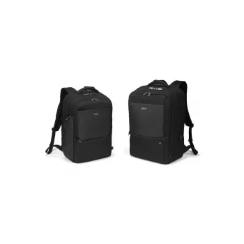 DICOTA Five - Torba na notebooka 15-17.3 inch - Czarna / Poliester z recyklingu PET 900D