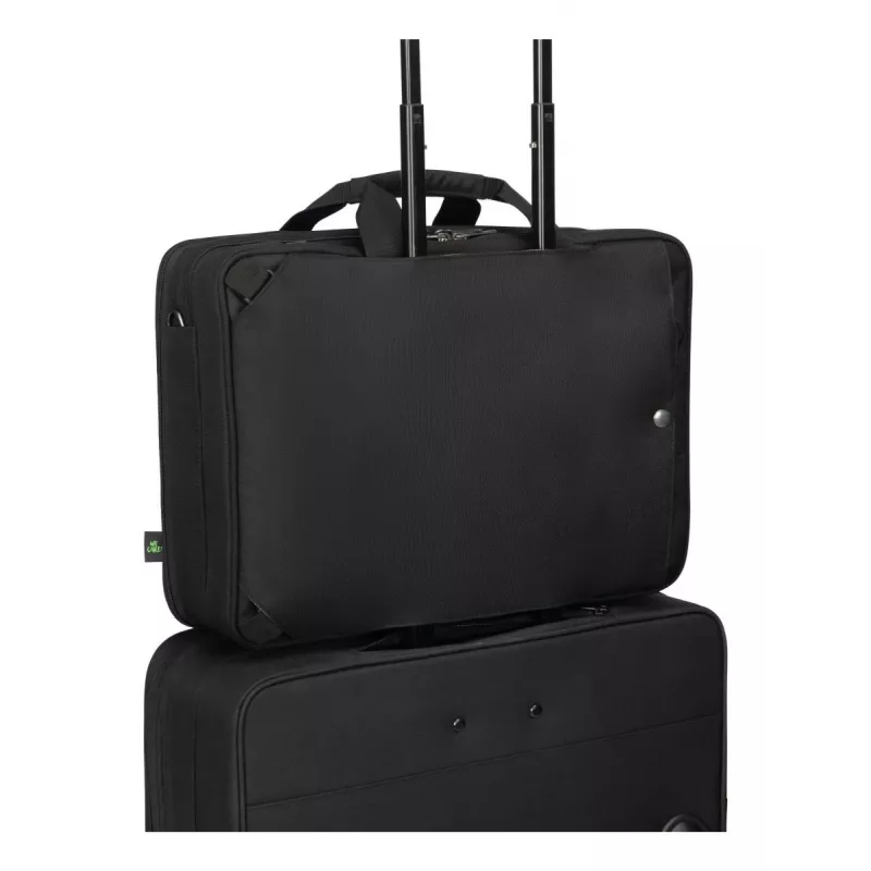 DICOTA Top Traveller Dual Five - etui na notebooka 14-16 cali - czarne / poliester z recyklingu PET 900D