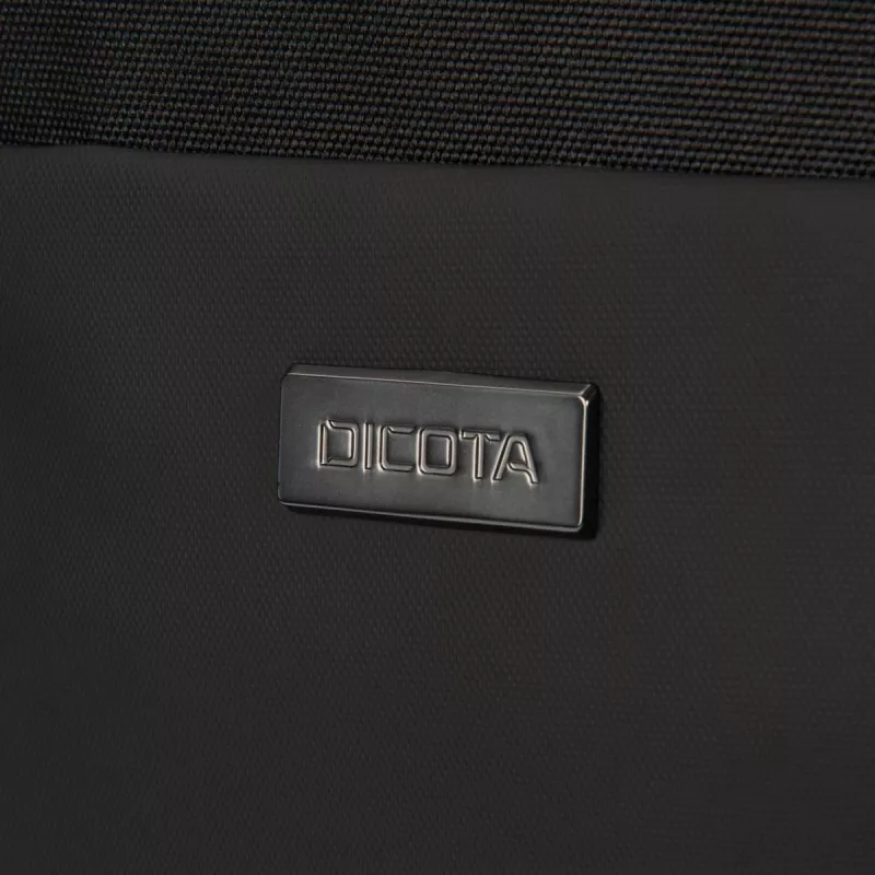 DICOTA Top Traveller Dual Five - etui na notebooka 14-16 cali - czarne / poliester z recyklingu PET 900D