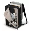 DICOTA Top Traveller Dual Five - etui na notebooka 14-16 cali - czarne / poliester z recyklingu PET 900D