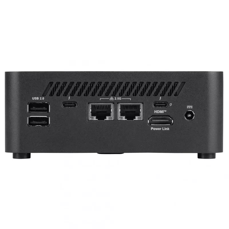 MSI Cubi NUC AI+ 2MG-001EU Copilot+ PC Intel Core Ultra 7 258V 32 GB LPDDR5x-SDRAM 1 TB SSD Windows 11 Pro Mini PC Czarny