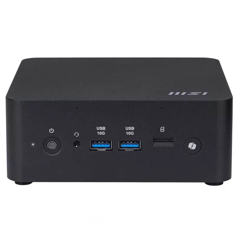 MSI Cubi NUC AI+ 2MG-001EU Copilot+ PC Intel Core Ultra 7 258V 32 GB LPDDR5x-SDRAM 1 TB SSD Windows 11 Pro Mini PC Czarny