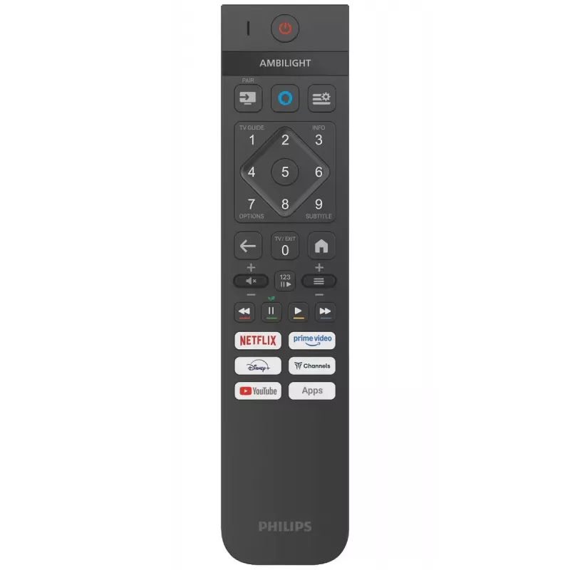 Philips 55PUS9010/12 TV 139,7 cm (55 cali) 4K Ultra HD Smart TV Wi-Fi Brązowy, Czerwony