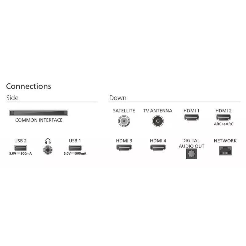 Philips 55PUS9010/12 TV 139,7 cm (55 cali) 4K Ultra HD Smart TV Wi-Fi Brązowy, Czerwony