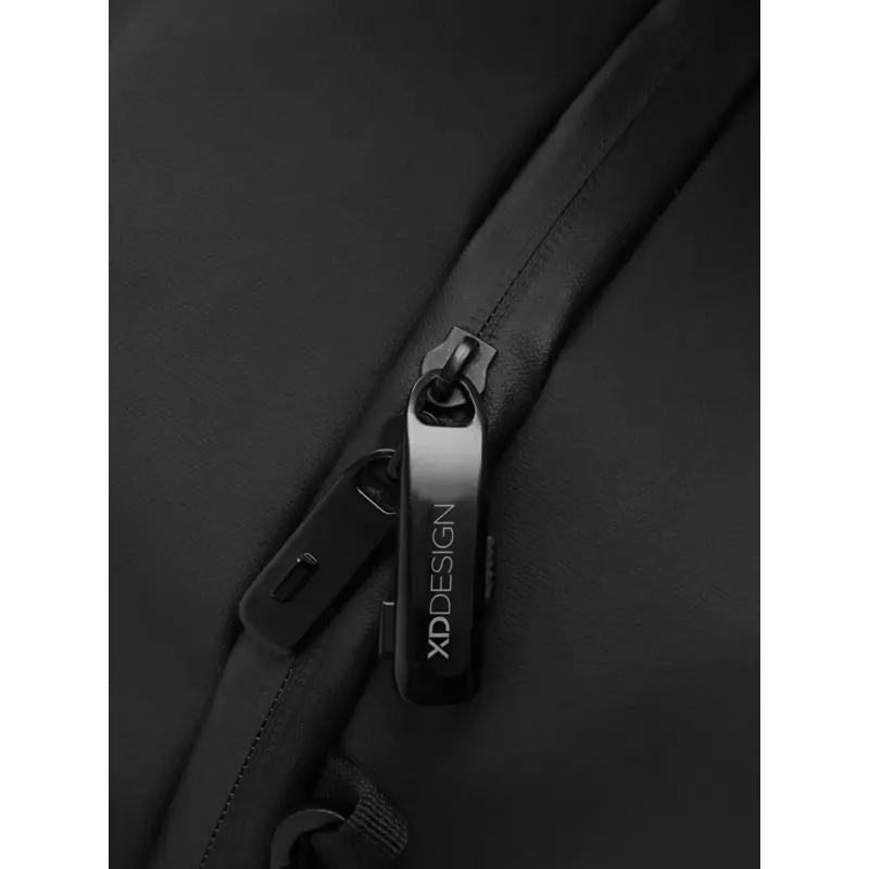 Torba podróżna XDDESIGN P706.2901, wodoodporna, 50×33×26 cm, 900 g, mieści laptop do 16 cali, pasek na ramię, elementy odblaskowe