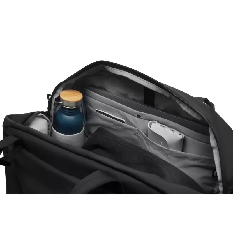 Torba podróżna XDDESIGN P706.2901, wodoodporna, 50×33×26 cm, 900 g, mieści laptop do 16 cali, pasek na ramię, elementy odblaskowe