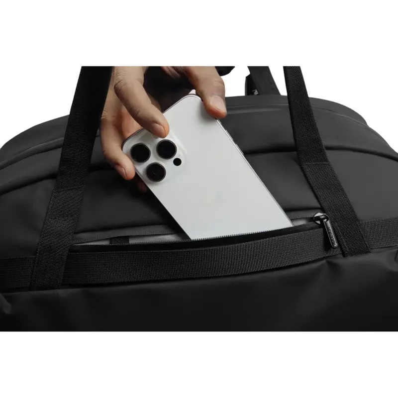 Torba podróżna XDDESIGN P706.2901, wodoodporna, 50×33×26 cm, 900 g, mieści laptop do 16 cali, pasek na ramię, elementy odblaskowe