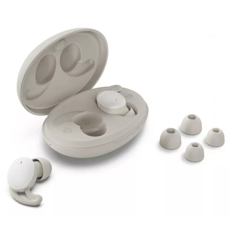 Hama Spirit Calm Headset True Wireless Stereo (TWS) In-ear Calls/Music Bluetooth Beige, biały