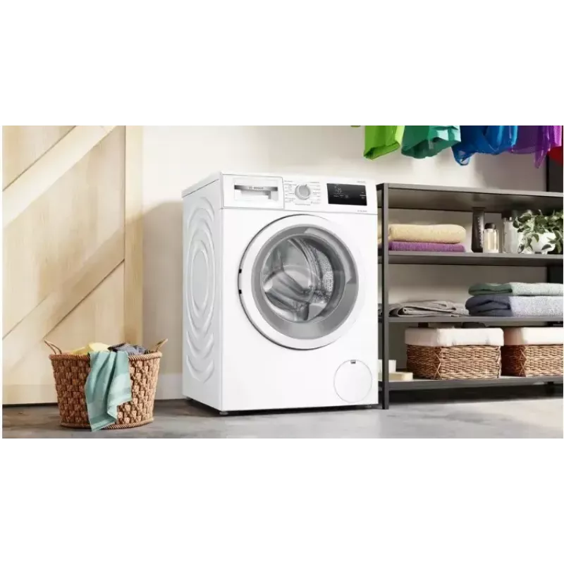 Pralka ładowana od przodu Bosch WAN2405MPL, 7 kg, 1200 obr./min, klasa energetyczna A, wyświetlacz LED, biała