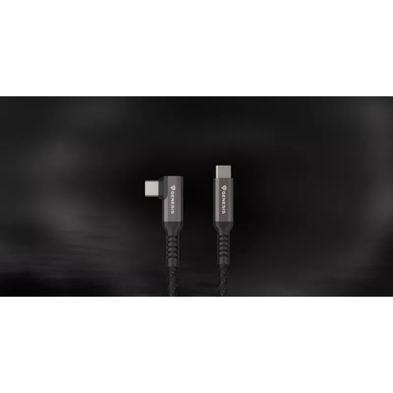 GENESIS NVC-2219 Kabel USB USB 3.2 Gen 2 (3.1 Gen 2) 5 m USB C Czarny, Szary