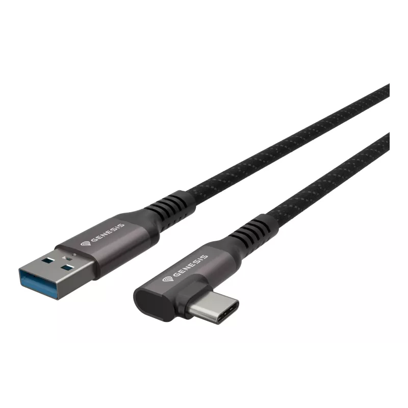 GENESIS NVC-2221 kabel USB USB 3.2 Gen 1 (3.1 Gen 1) 5 m USB A USB C Czarny, Szary