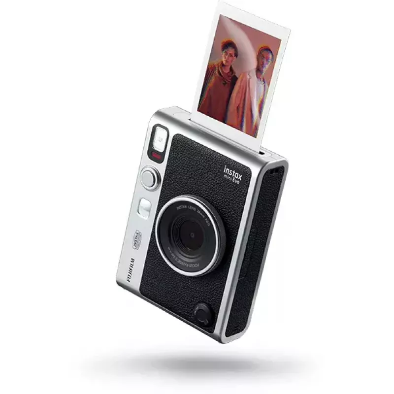 Aparat Fujifilm Instax mini Evo 1/5 cala 2560 x 1920 pikseli 62 x 46 mm CMOS czarny