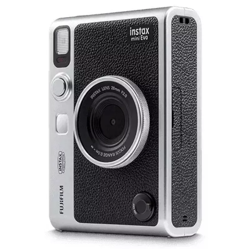 Aparat Fujifilm Instax mini Evo 1/5 cala 2560 x 1920 pikseli 62 x 46 mm CMOS czarny