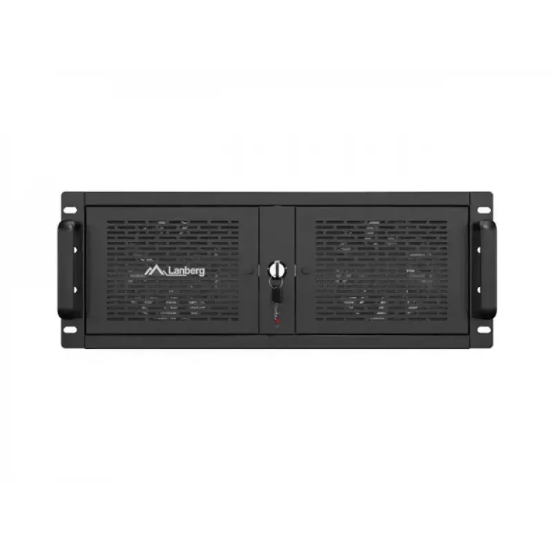 Obudowa rack Lanberg SC01-5204-12B 4U Czarna 5 Wentylatorów