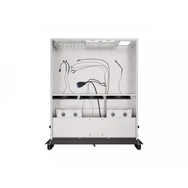 Obudowa rack Lanberg SC01-5204-12B 4U Czarna 5 Wentylatorów