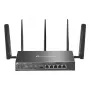 TP-Link ER706WP-4G router bezprzewodowy Gigabit Ethernet Dwupasmowy (2,4 GHz / 5 GHz) Czarny