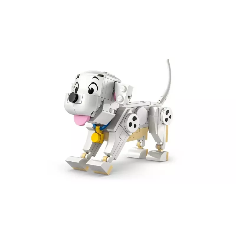 Zestaw konstrukcyjny LEGO Disney Classic Puppies Lucky i Penny 43271, 268 elementów, wysokość 90 mm, wiek 6+