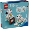 Zestaw konstrukcyjny LEGO Disney Classic Puppies Lucky i Penny 43271, 268 elementów, wysokość 90 mm, wiek 6+