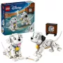 Zestaw konstrukcyjny LEGO Disney Classic Puppies Lucky i Penny 43271, 268 elementów, wysokość 90 mm, wiek 6+