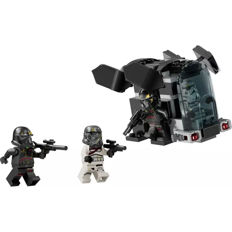 Klocki konstrukcyjne LEGO Star Wars zestaw 75412 Death Trooper Night Trooper, 119 elementów, 4 minifigurki, model 60×90×70 mm