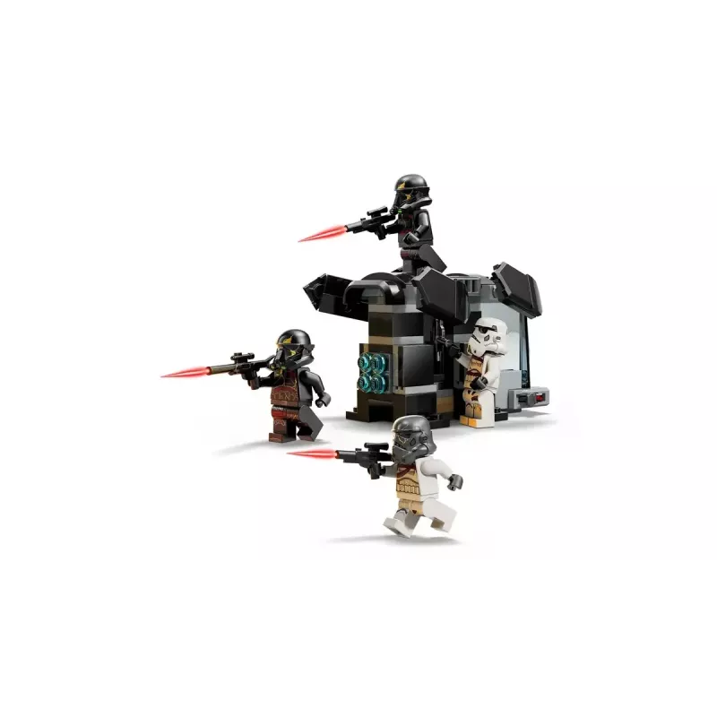 Klocki konstrukcyjne LEGO Star Wars zestaw 75412 Death Trooper Night Trooper, 119 elementów, 4 minifigurki, model 60×90×70 mm