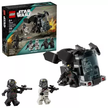 Klocki konstrukcyjne LEGO Star Wars zestaw 75412 Death Trooper Night Trooper, 119 elementów, 4 minifigurki, model 60×90×70 mm
