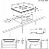 Electrolux Serie 500 EIT60433CT Czarny Do zabudowy 60 cm Płyta indukcyjna 4 stref(y)