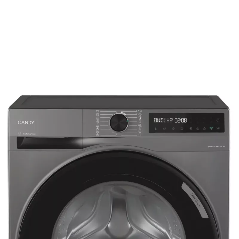 Pralka Candy BR 47SBL8G-S ładowana od przodu 7 kg 1400 obr./min szara