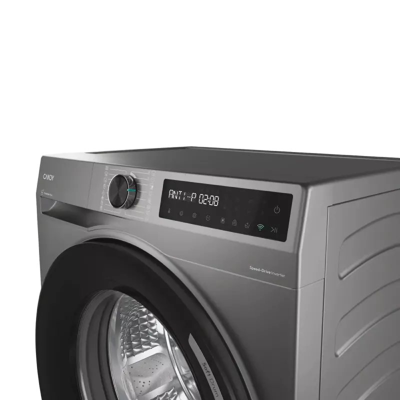 Pralka Candy BR 47SBL8G-S ładowana od przodu 7 kg 1400 obr./min szara