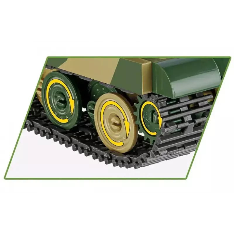 Zestaw modelu do sklejania Cobi Panzerjäger Tiger Ausf. B Jagdtiger w skali 1:35