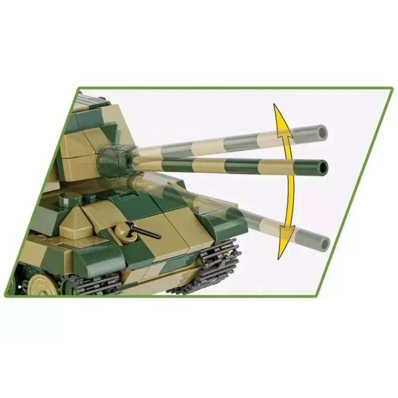 Zestaw modelu do sklejania Cobi Panzerjäger Tiger Ausf. B Jagdtiger w skali 1:35