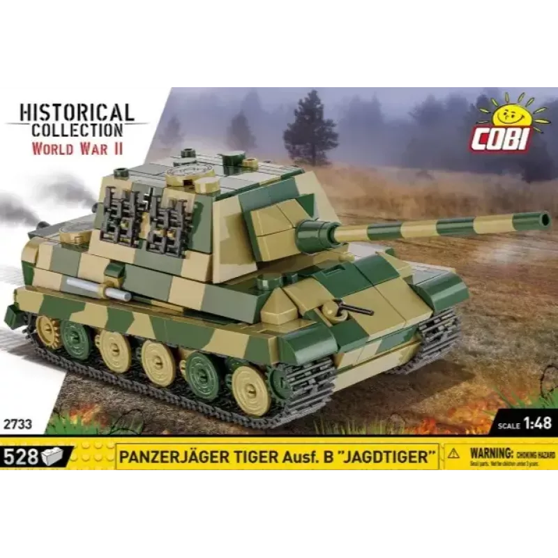 Zestaw modelu do sklejania Cobi Panzerjäger Tiger Ausf. B Jagdtiger w skali 1:35