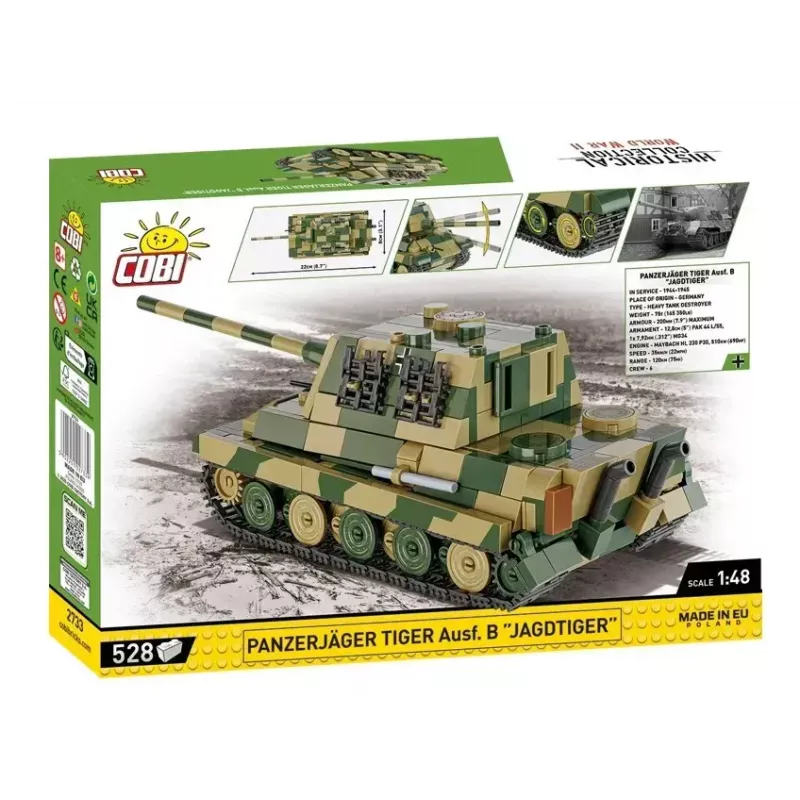 Zestaw modelu do sklejania Cobi Panzerjäger Tiger Ausf. B Jagdtiger w skali 1:35