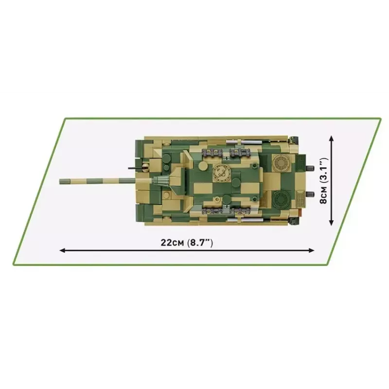 Zestaw modelu do sklejania Cobi Panzerjäger Tiger Ausf. B Jagdtiger w skali 1:35