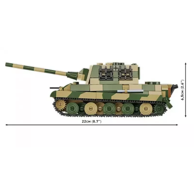 Zestaw modelu do sklejania Cobi Panzerjäger Tiger Ausf. B Jagdtiger w skali 1:35