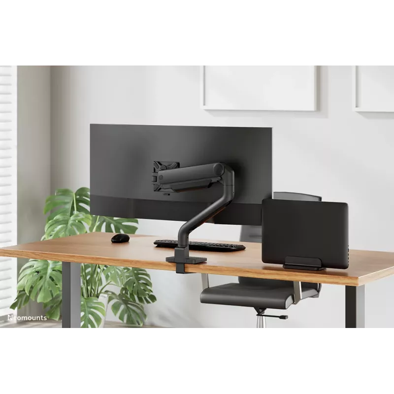 Neomounts NSLS300Czarny Uchwyt na laptopa 11-17 cali - uniwersalny, Stojak na laptopa, Czarny, Aluminium, 27.9 cm (11 cali), 43.2 cm (17 cali), 5 kg
