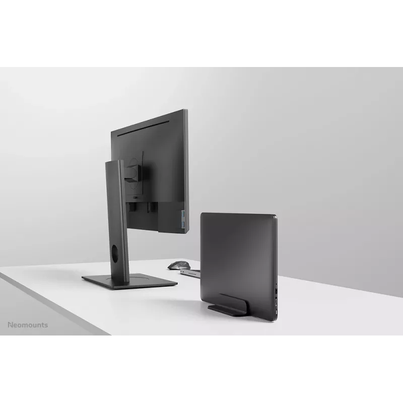 Neomounts NSLS300Czarny Uchwyt na laptopa 11-17 cali - uniwersalny, Stojak na laptopa, Czarny, Aluminium, 27.9 cm (11 cali), 43.2 cm (17 cali), 5 kg