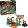 LEGO zestaw z dinozaurem T. rex River Escape 76975 — 199 elementów, 2 minifigurki, wiek 5+