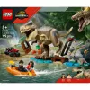 LEGO zestaw z dinozaurem T. rex River Escape 76975 — 199 elementów, 2 minifigurki, wiek 5+