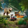 LEGO zestaw z dinozaurem T. rex River Escape 76975 — 199 elementów, 2 minifigurki, wiek 5+
