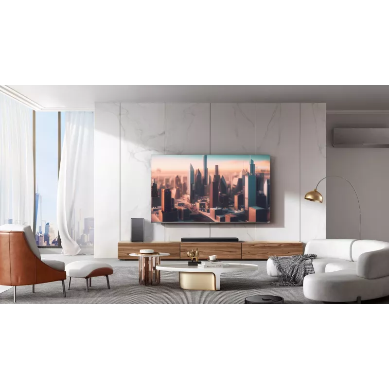 TCL S S55H 2.1-kanałowa soundbar z Dolby Atmos, bezprzewodowym subwooferem i strumieniowaniem muzyki przez Bluetooth