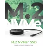 ICY BOX IB-1610MCD-C31 USB 3.2 Gen 2 (3.1 Gen 1) Type-C Czarny