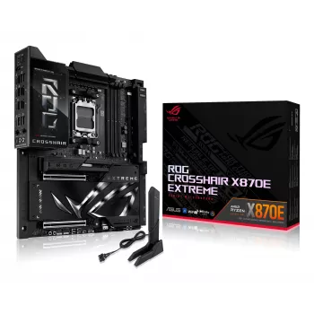Płyta główna ASUS ROG CROSSHAIR X870E EXTREME — AMD X870E, Socket AM5, Extended ATX, DDR5, 4 DIMM, Wi‑Fi 7, 5 Gb LAN, 5x M.2